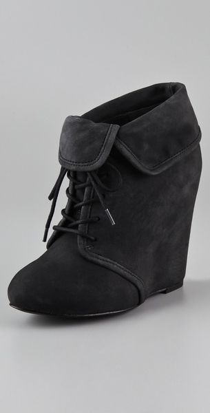 Elizabeth And James Manor Wedge Bootie - Lyst