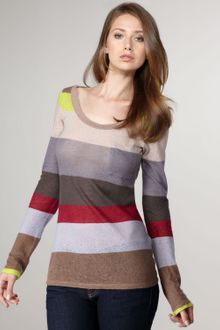 Splendid Striped Tee - Lyst
