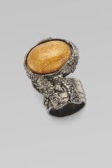 Yves Saint Laurent Art Glass Ring