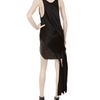 Alexander Wang Silk Streamer Tank Top in Black - Lyst