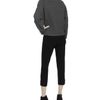Ann Demeulemeester Stretch Virgin Wool Cropped Trousers with Turnups in Black - Lyst