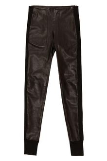 Balenciaga Leather Leggings - Lyst