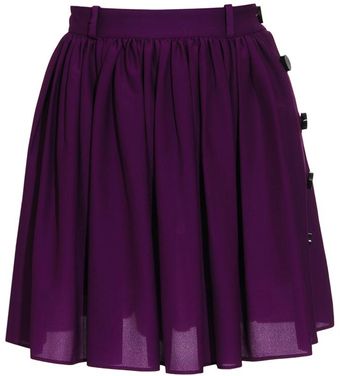 Balenciaga Pleated Mini-skirt - Lyst