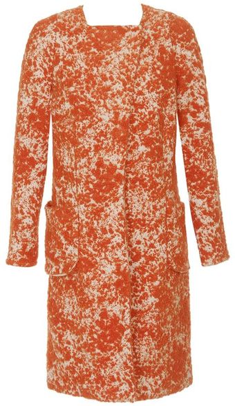  Textured Mohair-blend Coat 