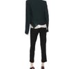 Haider Ackermann Wool Jacket with Silk Details in Green - Lyst