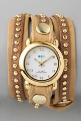 La Mer Collections Bali Stud Wrap Watch