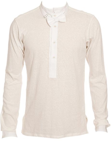 bow tie with polo shirt