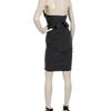 Preen Peep Strapless Dress with Lace Bust in Black (grey) - Lyst