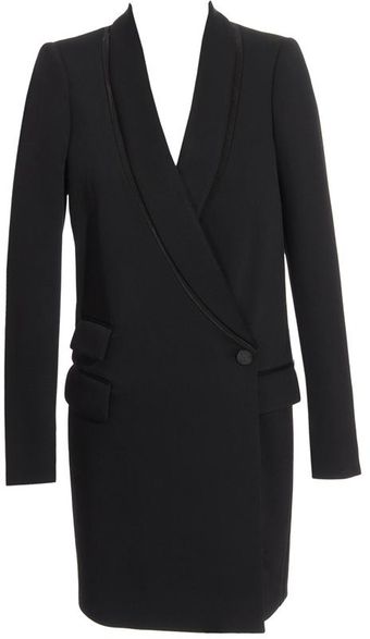  Tailored Wool-blend Boyfriend Coat 