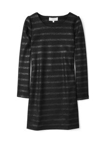 Vanessa Bruno Athé Lurex Wool Striped Dress - Lyst