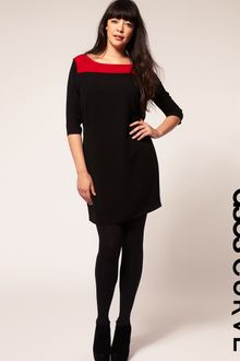 ASOS Collection Asos Curve Shift Dress in Colourblock - Lyst