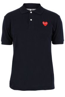 Comme Des Garçons P1-t006 Navy Polo Shirt - Lyst