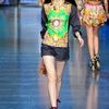 D&g Spring 2012 Scarf Wrapped Wedges  in Red - Lyst