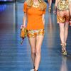 D&g Spring 2012 Printed Shoulder Bag in Orange - Lyst