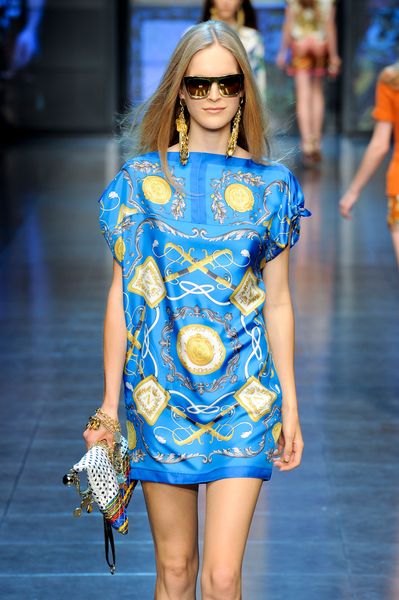D&g Spring 2012 Charm Bracelet in Gold - Lyst