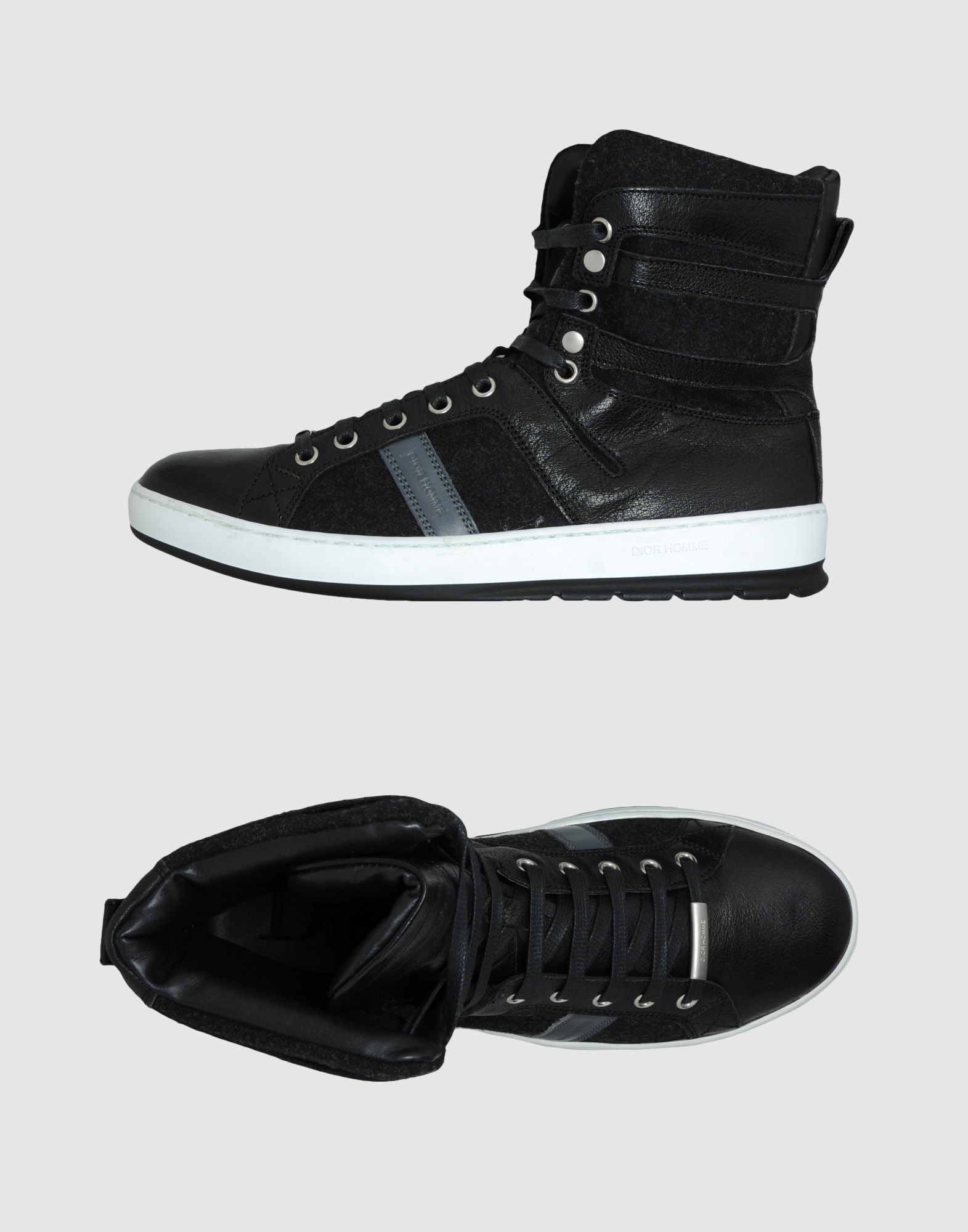 dior homme high top sneakers