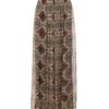 Etro Aztec Printed Silk Maxiskirt in Brown (brown multi) - Lyst