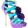 French Connection Joni Platform Stilettos in Blue (black) - Lyst
