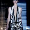 Gucci Spring 2012 Metallic Multicolor Art Deco Print Knee Lenght Cocktail Dress  in Black (black, gold, white) - Lyst