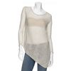 Helmut Lang Diagonal Knit Sweater in Gray (grey) - Lyst