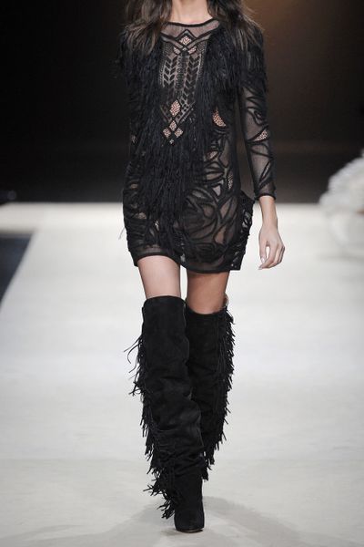 Isabel Marant Nelcie Embellished Lace Mini Dress in Black - Lyst