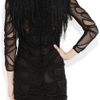 Isabel Marant Nelcie Embellished Lace Mini Dress in Black - Lyst