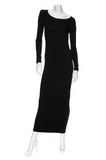 Maison Martin Margiela Fitted Jersey Maxi Dress - Lyst