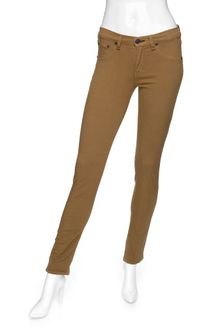 Rag & Bone Midrise Skinny Twill Legging: Rust - Lyst