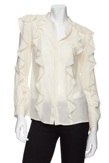 See By Chloé Ruffle Blouse - Lyst