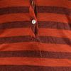 Testament Long Sleeve Henley Top in Rust in Brown (rust) - Lyst