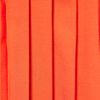 Asos Collection Asos Dress with Pleated Skirt in Orange - Lyst