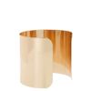 Asos Collection Asos Pack Of Two Smooth Double Cuffs in Gold - Lyst