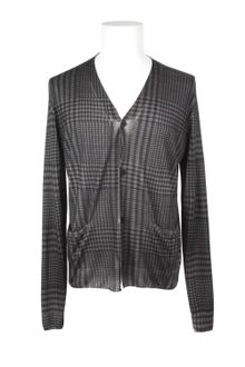 Christopher Kane Long Sleeves Fine and Soft Silk and Cashmere Knit Cardigan - Lyst
