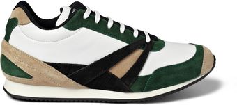  Leather and Suede Sneakers 