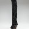 Diane Von Furstenberg Penn Backfringe Boot in Black - Lyst