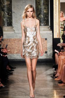 Emilio Pucci Spring 2012 Nude Strappy Heeled Sandals - Lyst