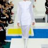 Jil Sander Spring 2012 See Through Long Sleeve Shirt Dress In Pure White in White - Lyst