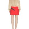 Matthew Williamson Block Colour Wool Wrap Skirt in Red - Lyst