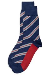 Thomas Pink Colonel Stripe Socks