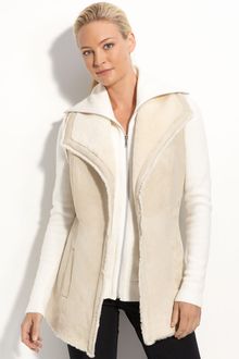 Lafayette 148 New York Shearling Vest - Lyst