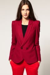 ASOS Collection Asos Tailored Blazer with Power Shoulders