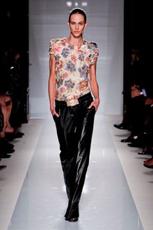Balmain Spring 2012  Black Gold Buckled Belt  - Lyst