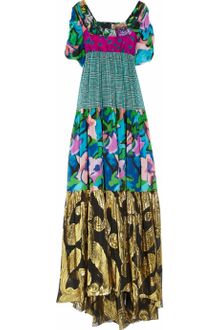Duro Olowu Printed Silk-chiffon Gown - Lyst