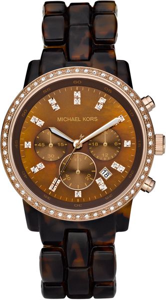  Tortoise Show Stopper Glitz Watch 