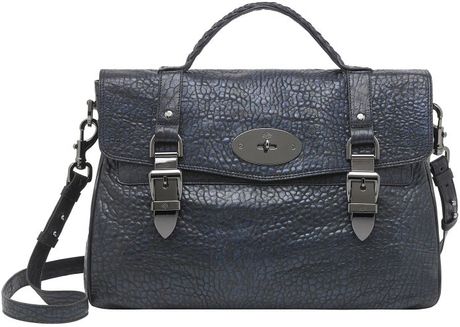 midnight blue mulberry bag