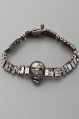 Tom Binns Tete De Mort Baguette & Skull Bracelet