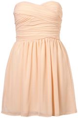 Topshop Chiffon Bandeau Dres By Rare**