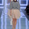 Dior Spring 2012 Gazar and Organza Skirt in Beige (black, white) - Lyst