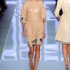 Dior Spring 2012 Leather Dress with Art Deco Embellishment in Beige (natural) - Lyst