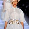 Dior Spring 2012 Leather Cloche Hat in Beige - Lyst